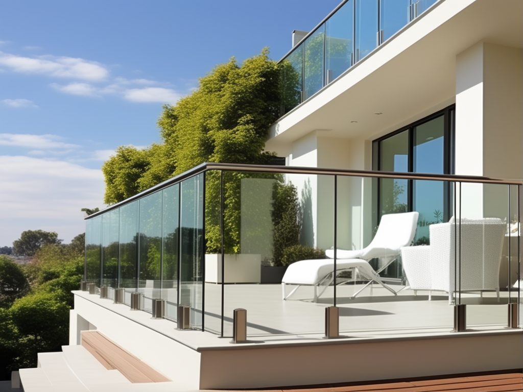 Glass Railings in Modern Architecture