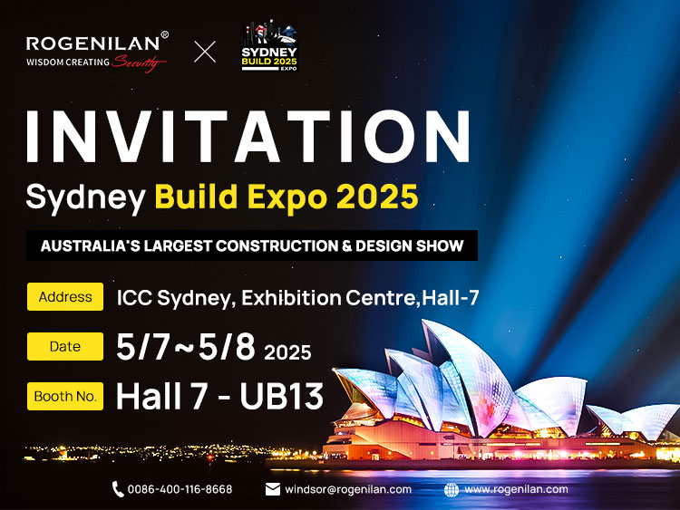ROGENILAN Window & Door Systems Sydney Exhibition Invitation