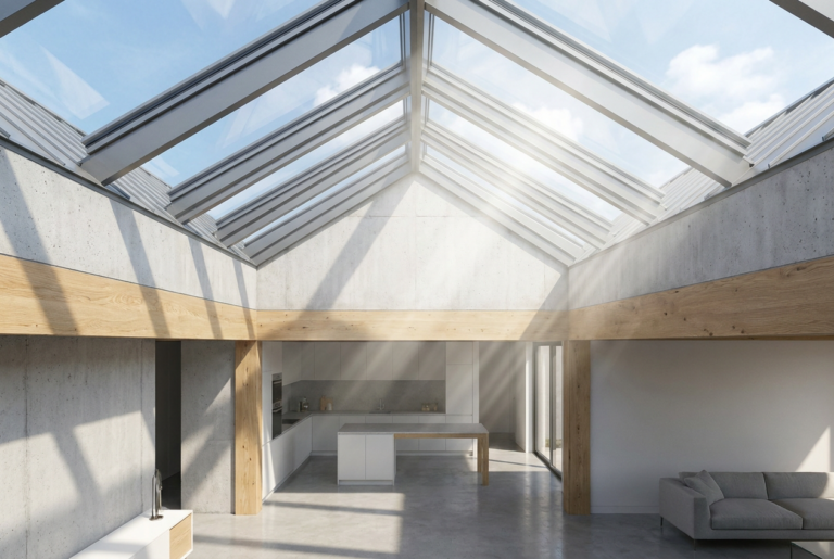 Custom high-performance aluminum skylights manufactured in China by Richocean